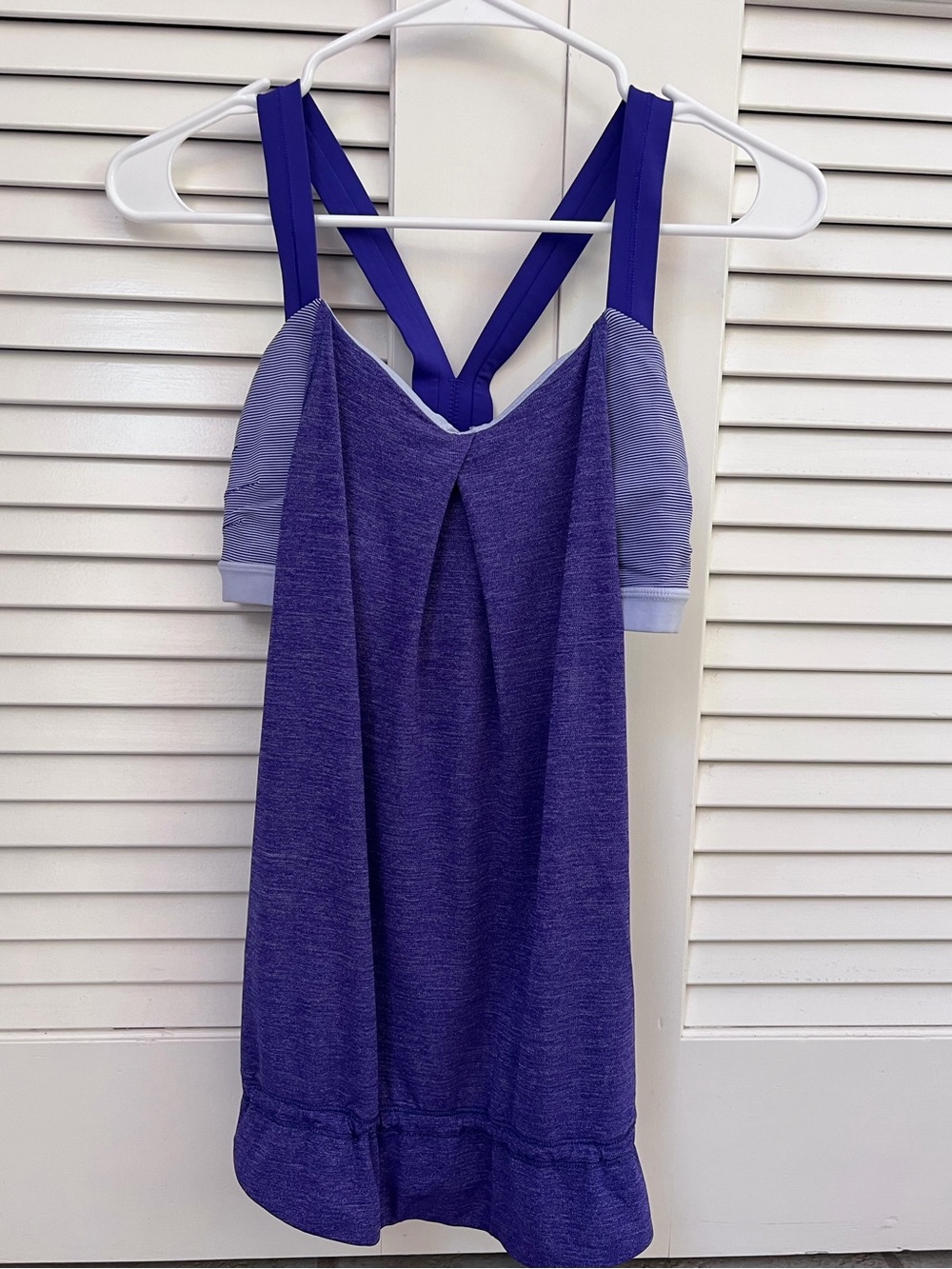 lululemon athletica Purple Strappy Athletic Tank